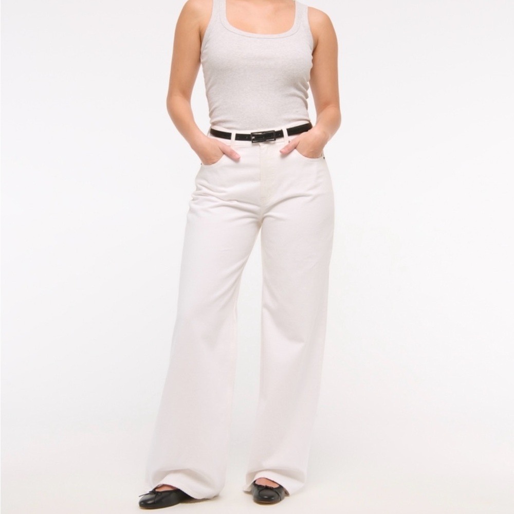 Curve Love High Rise Wide Leg Jean